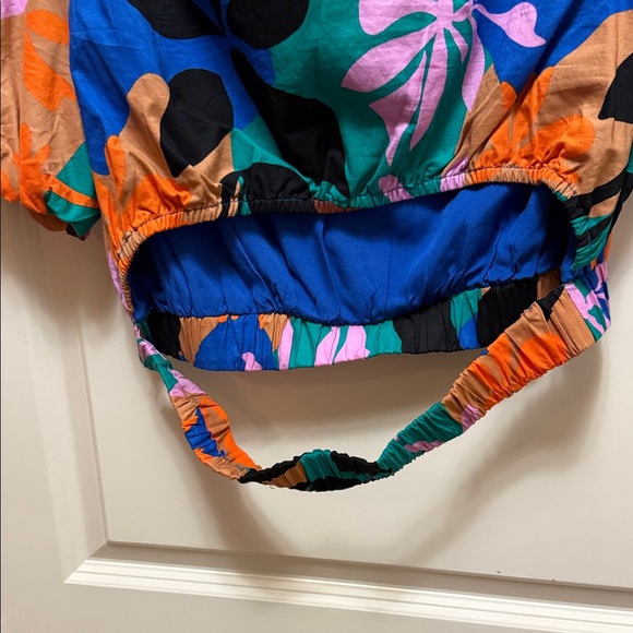 MINKPINK Colorful Floral Crop Top - Picture 8 of 8